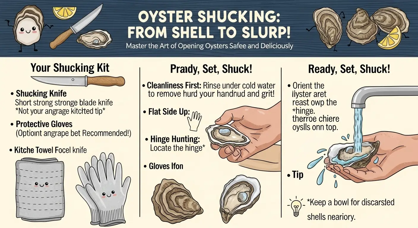 Knife Skills How To Shuck An Oyster
