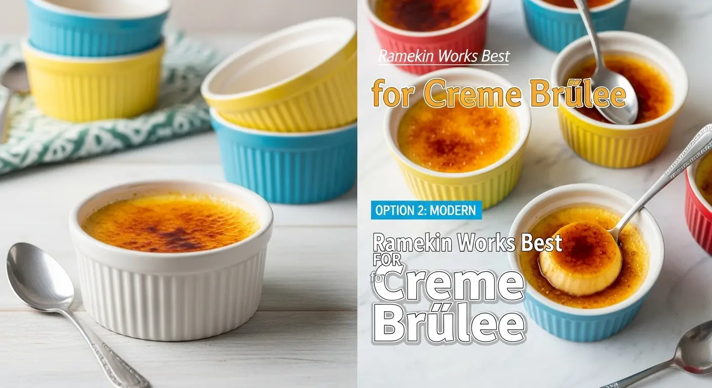 What Size Ramekin Works Best for Creme Brulee