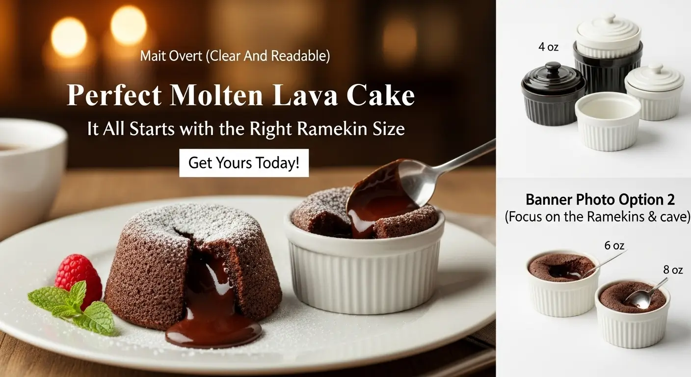 What are Best Size Ramekins for Molten Lava CakeS