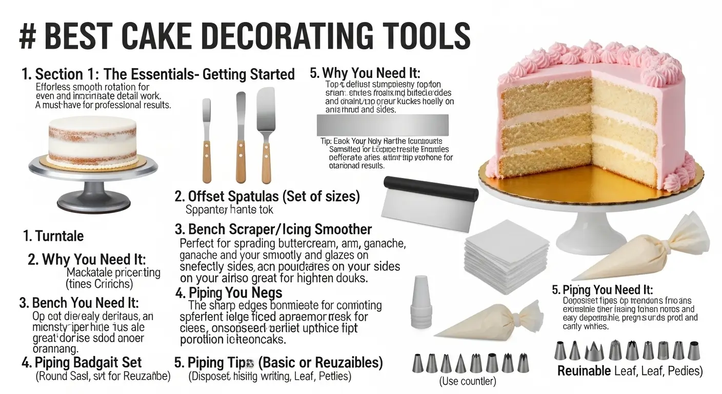 What are the Best Cake Decorating Tools