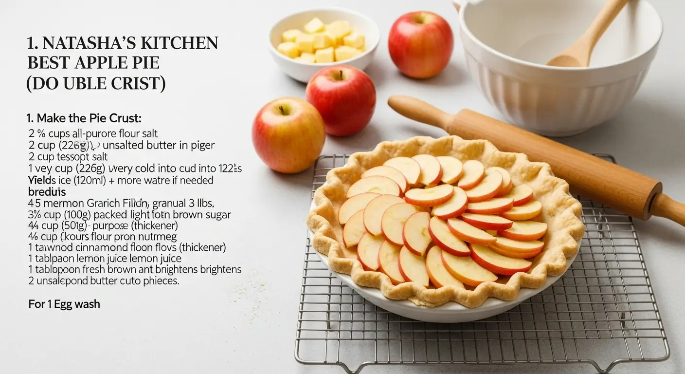 Best Apple Pie Recipe Natasha'S Kitchen