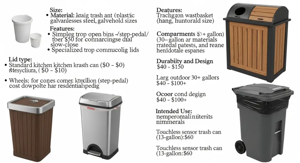 How Much is a Trash Can