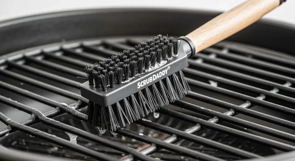 How to Clean Scrub Daddy Grill Brush