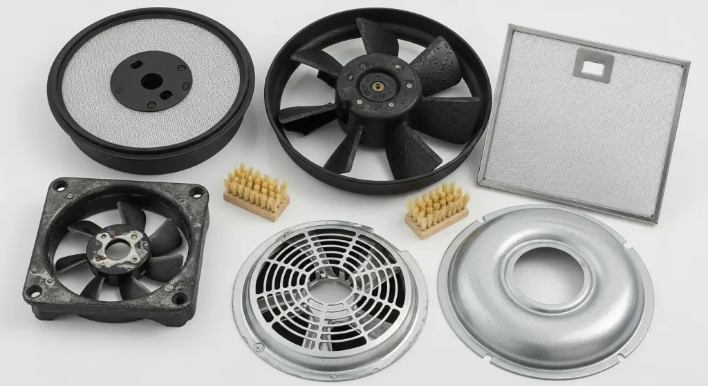 How to Clean a Range Hood Fan