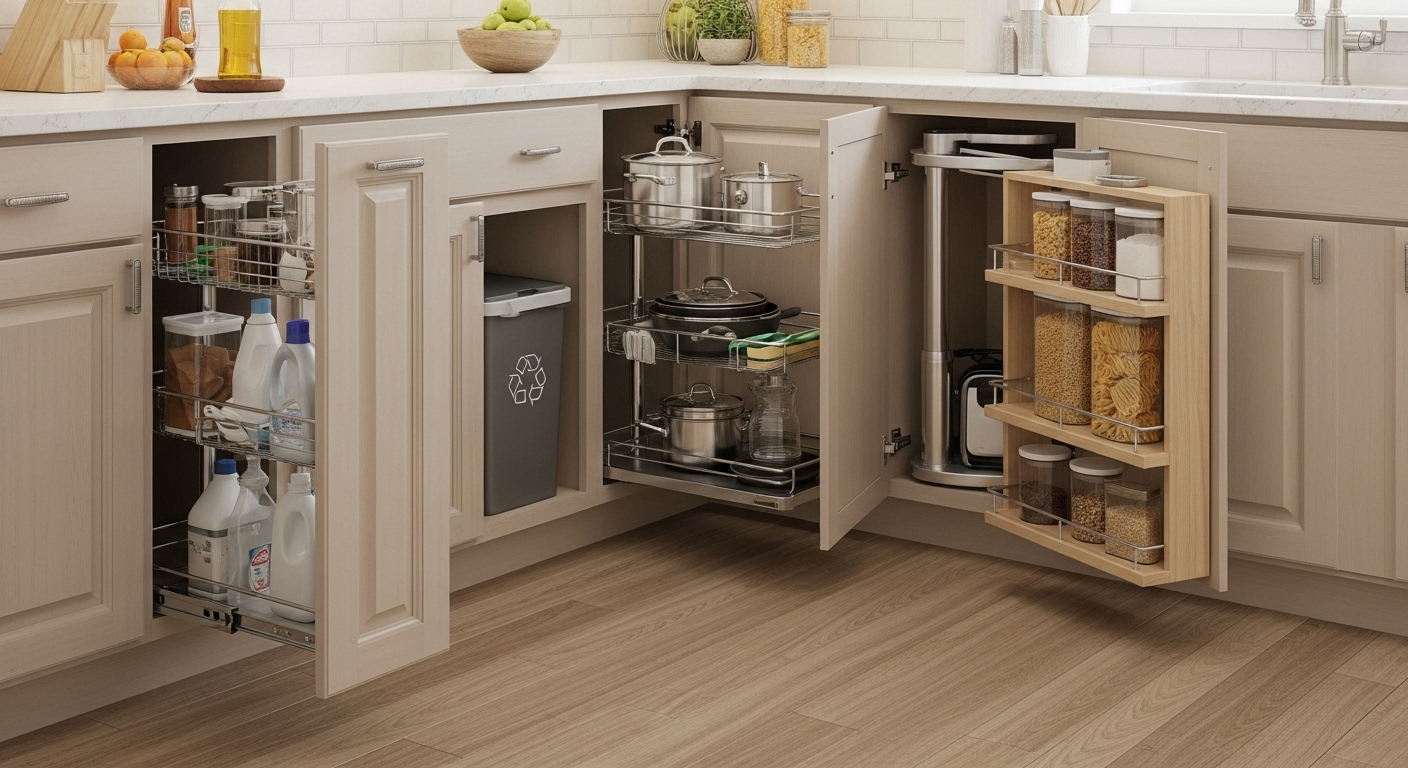 Kitchen Under Counter Storage
