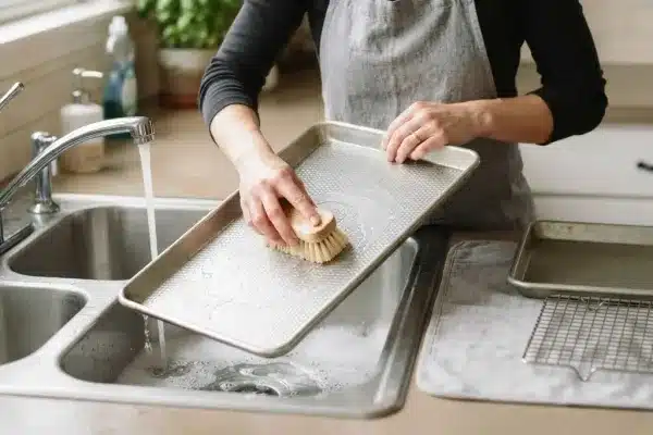 Caring for Your Non-Warping Cookie Sheets