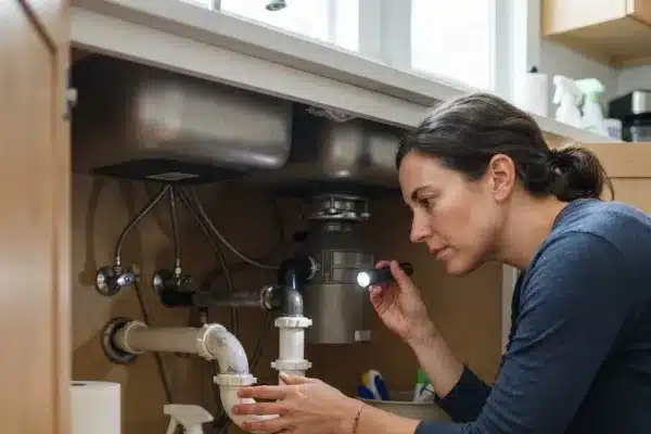 Visual guide to common kitchen sink odor questions