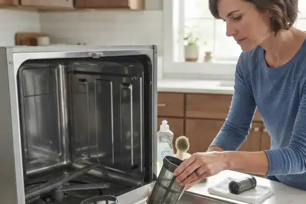 Frequently asked questions about cleaning the dishwasher filter