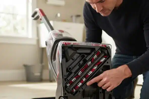 Locating the Brush Assembly on Your Hoover Power Scrub