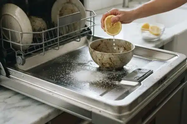 The Lemon Juice or Citric Acid Approach: Nature's Degreaser