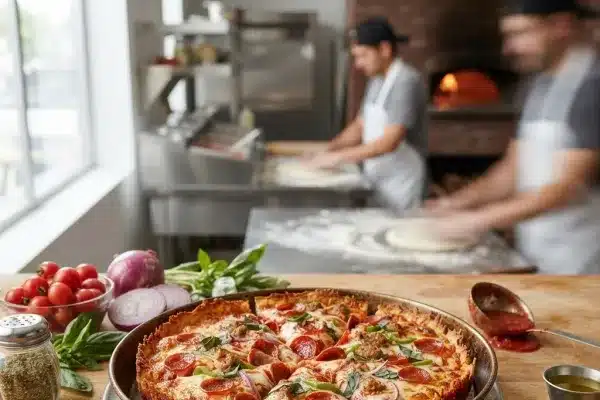Toppings and Ingredients: A Pan Pizza's Playground