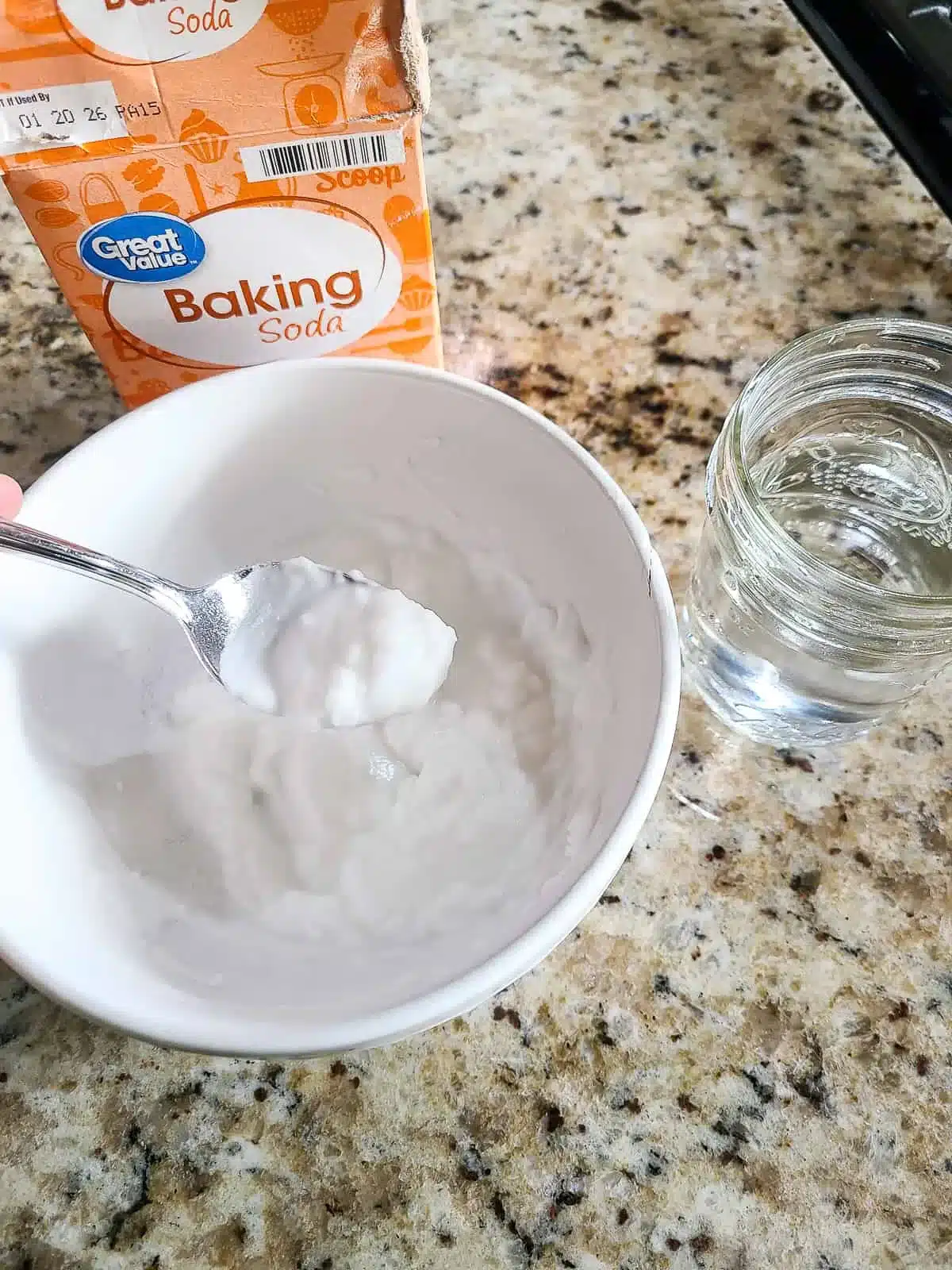 baking soda paste