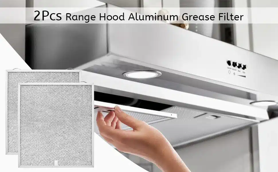 Broan range hood filter removal