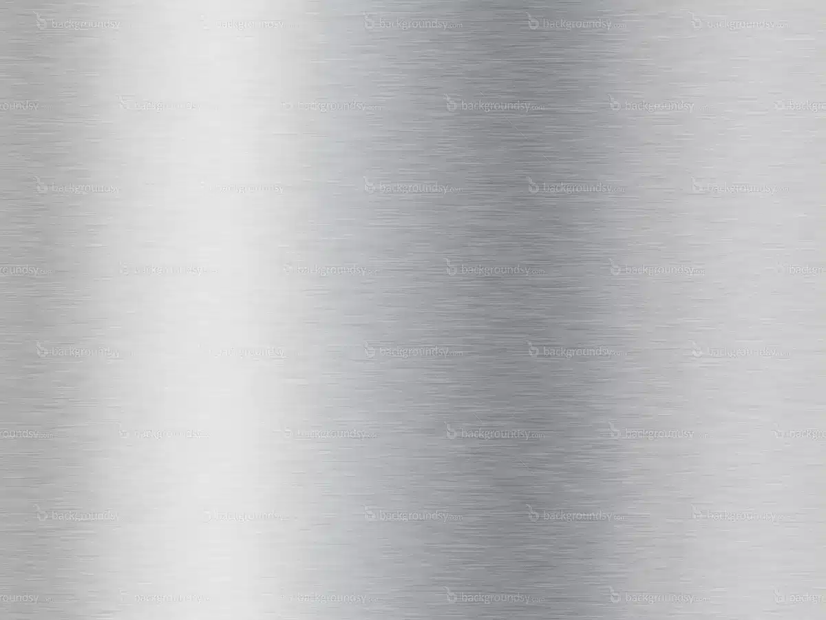 grain direction brushed stainless steel