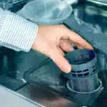 how to clean kenmore dishwasher filter screen