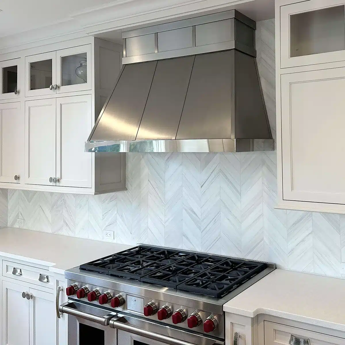 how to clean stainless steel rangehood