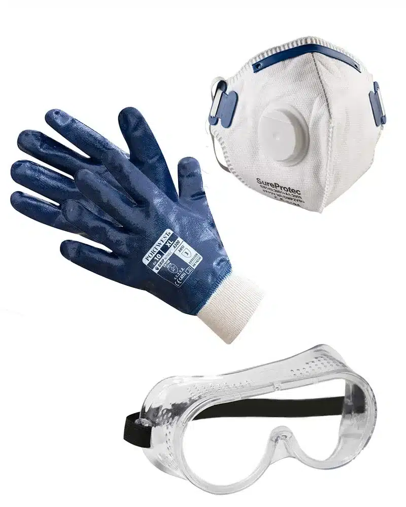 PPE for degreasing