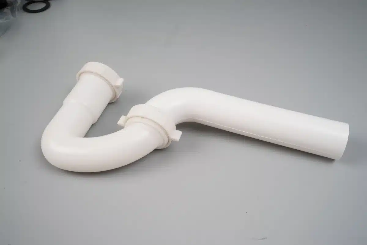 PVC P-trap assembly