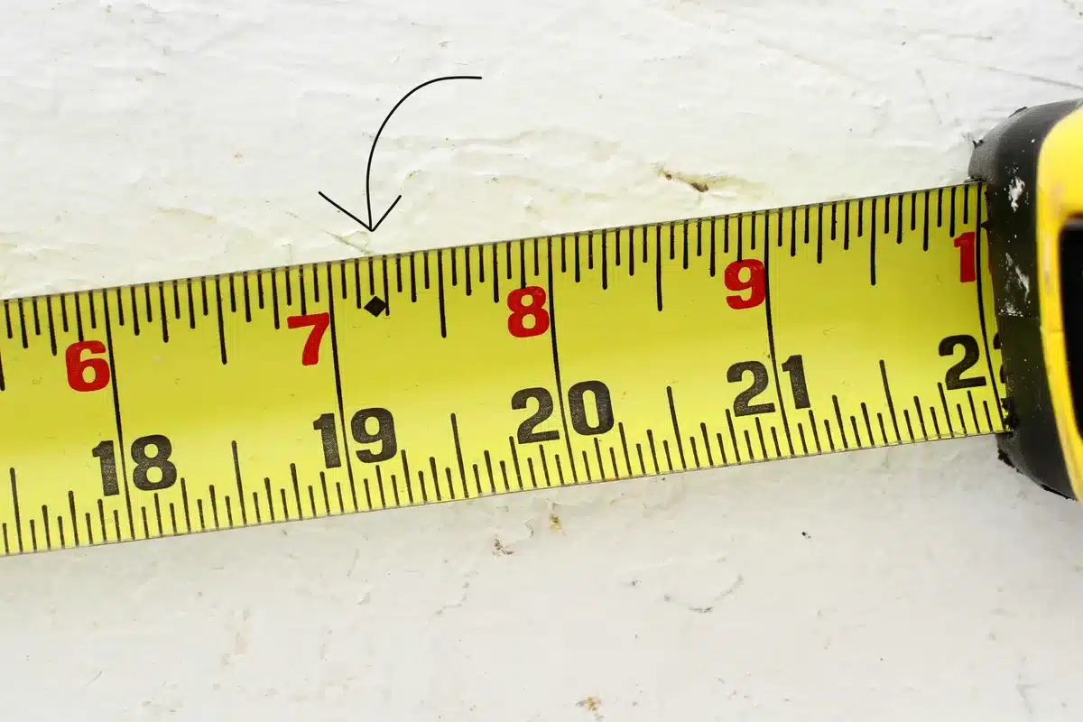 rangehood width measurement