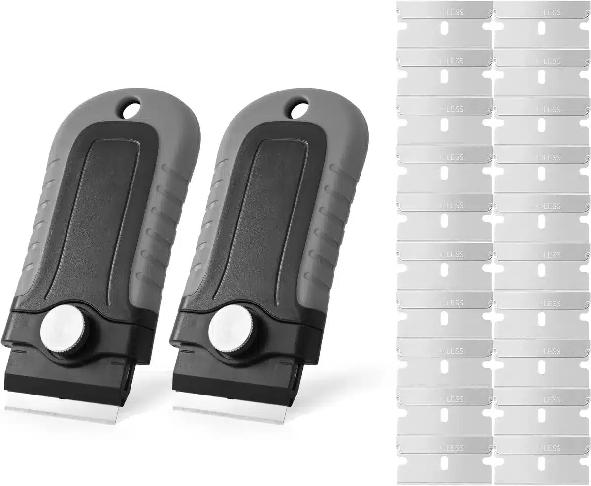single-edge razor blade scraper