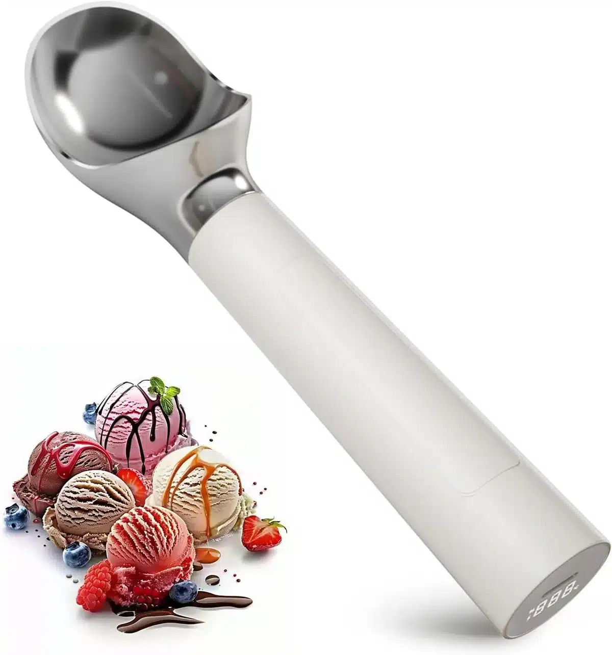 are heated ice cream scoops good