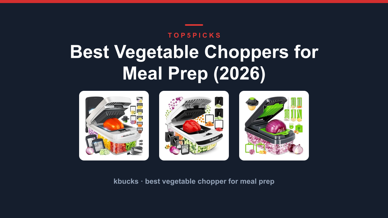Best Vegetable Choppers for Meal Prep (2026)