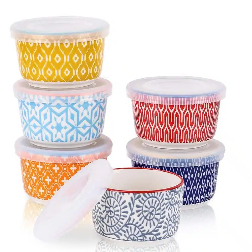 ceramic flan ramekin
