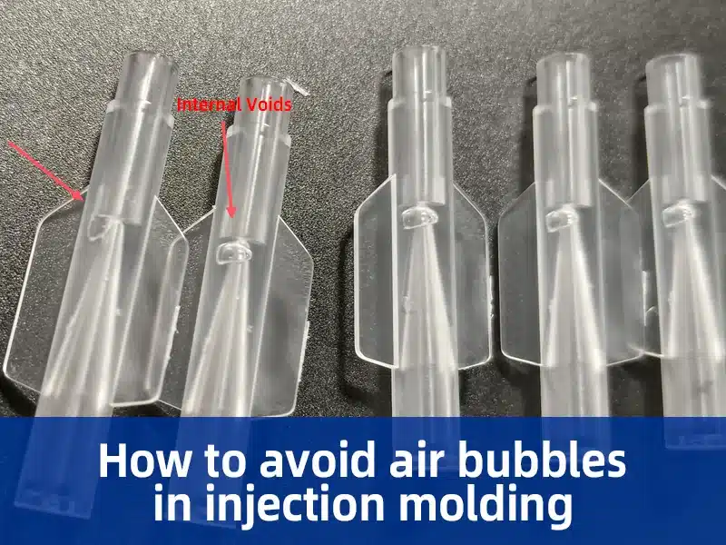 chocolate mold air bubble removal