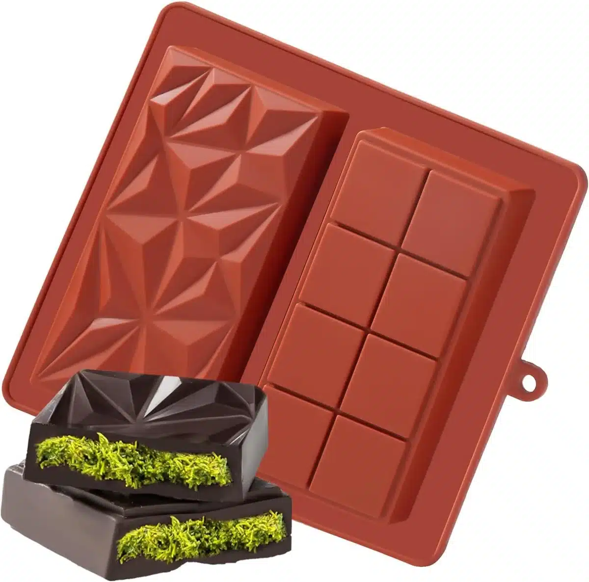 chocolate wafer mold detail retention