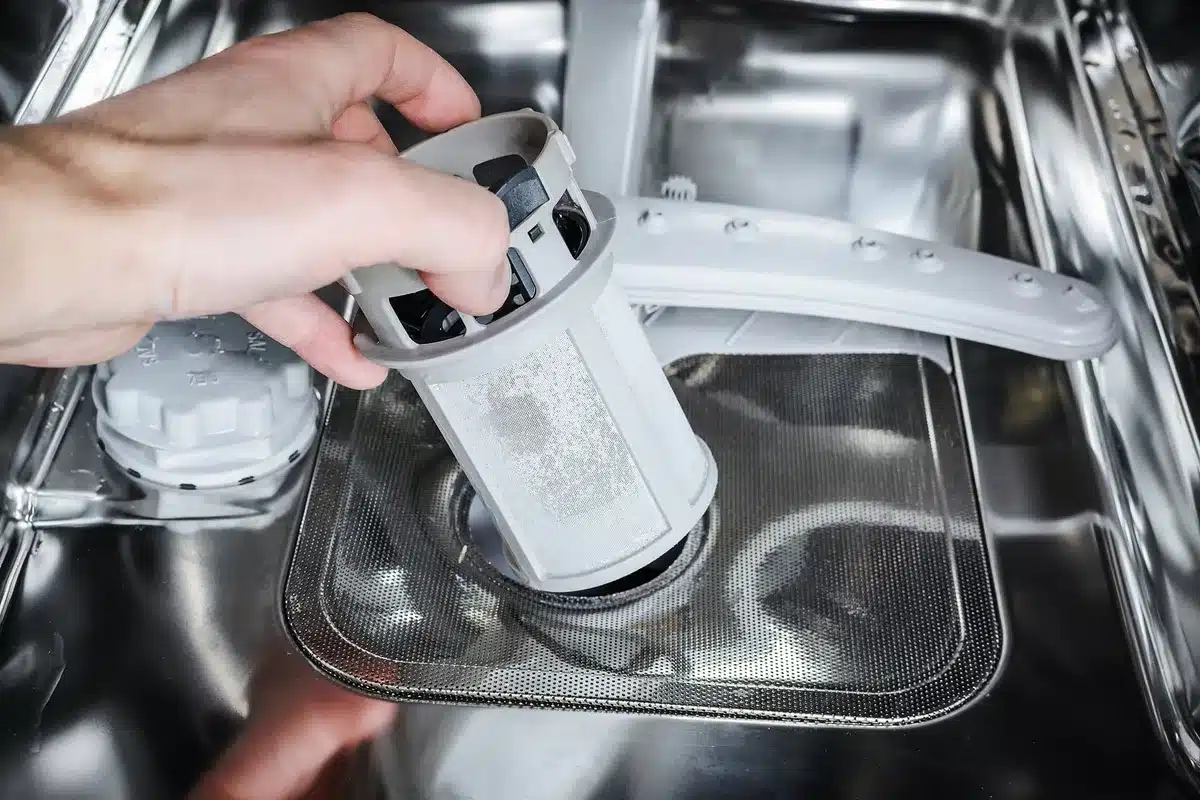 dishwasher filter replacement