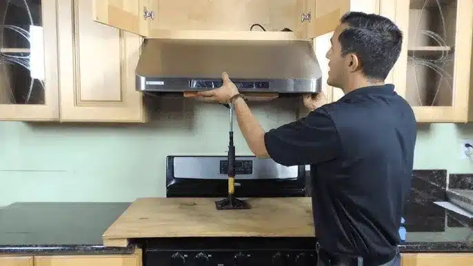 ductless hood standard install workflow