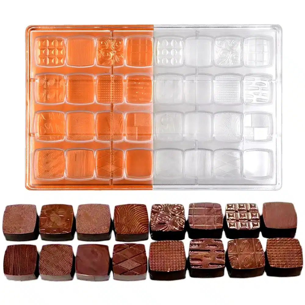 fastest way to fill up chocolate molds