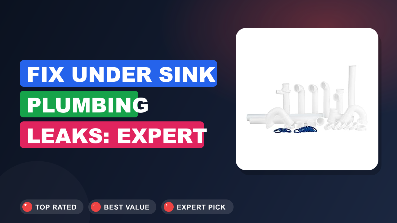 Fix Under Sink Plumbing Leaks: Expert Kitchen Tips & Fixes