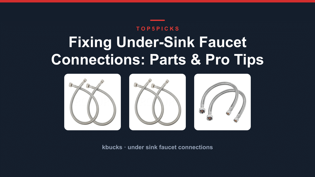 Fixing Under-Sink Faucet Connections: Parts & Pro Tips