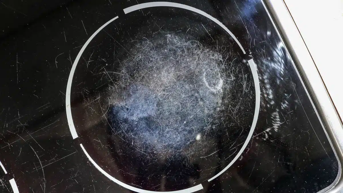 glass-ceramic surface scratch