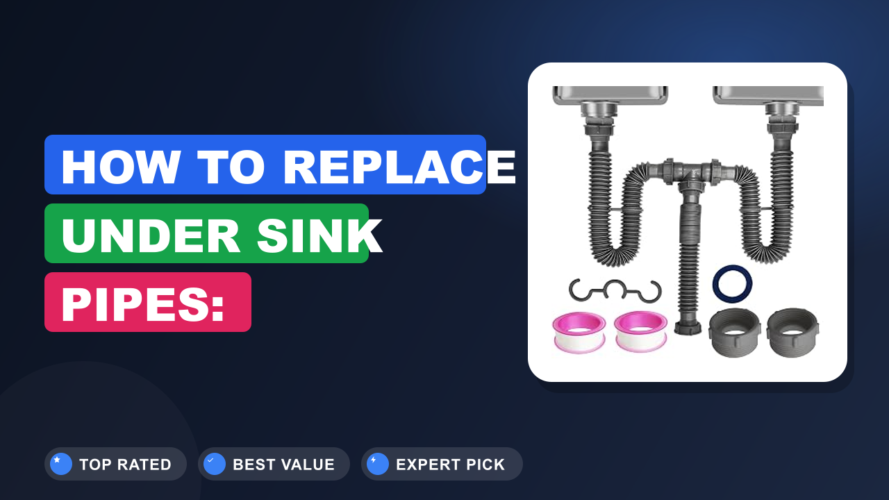 How to Replace Under Sink Pipes: Step-by-Step DIY Guide