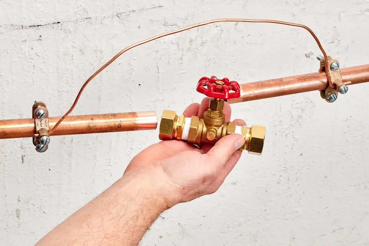 main water shutoff valve