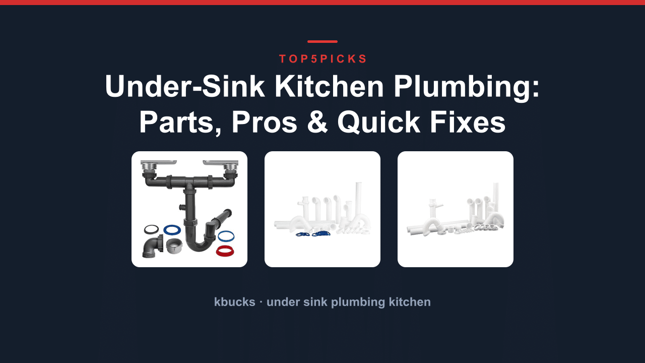 Under-Sink Kitchen Plumbing: Parts, Pros & Quick Fixes
