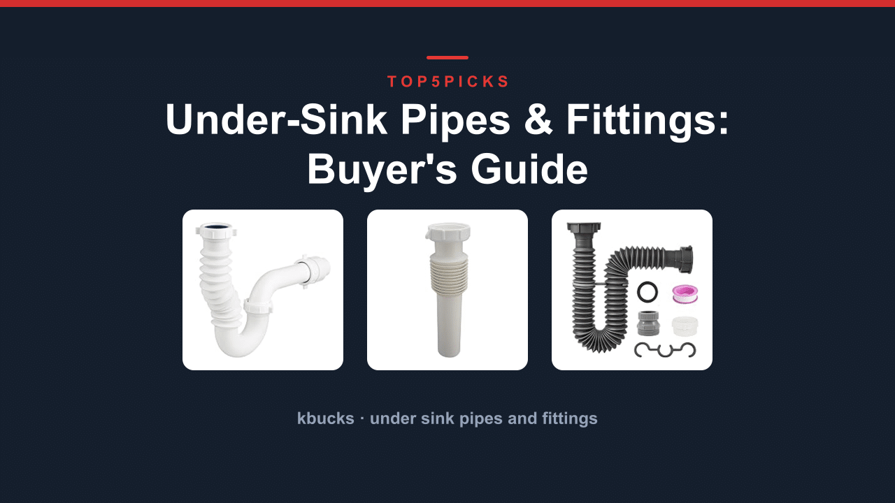 Under-Sink Pipes & Fittings: Buyer's Guide