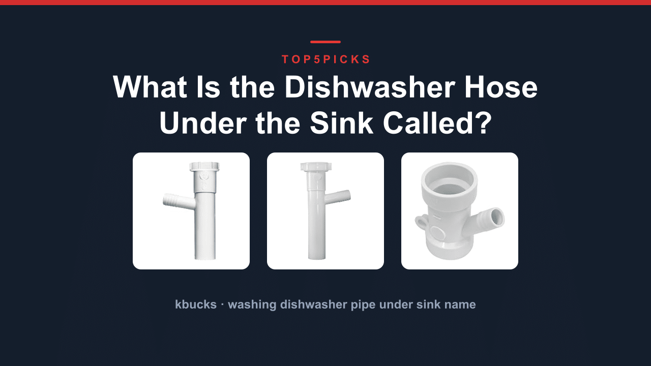 What Is the Dishwasher Hose Under the Sink Called?