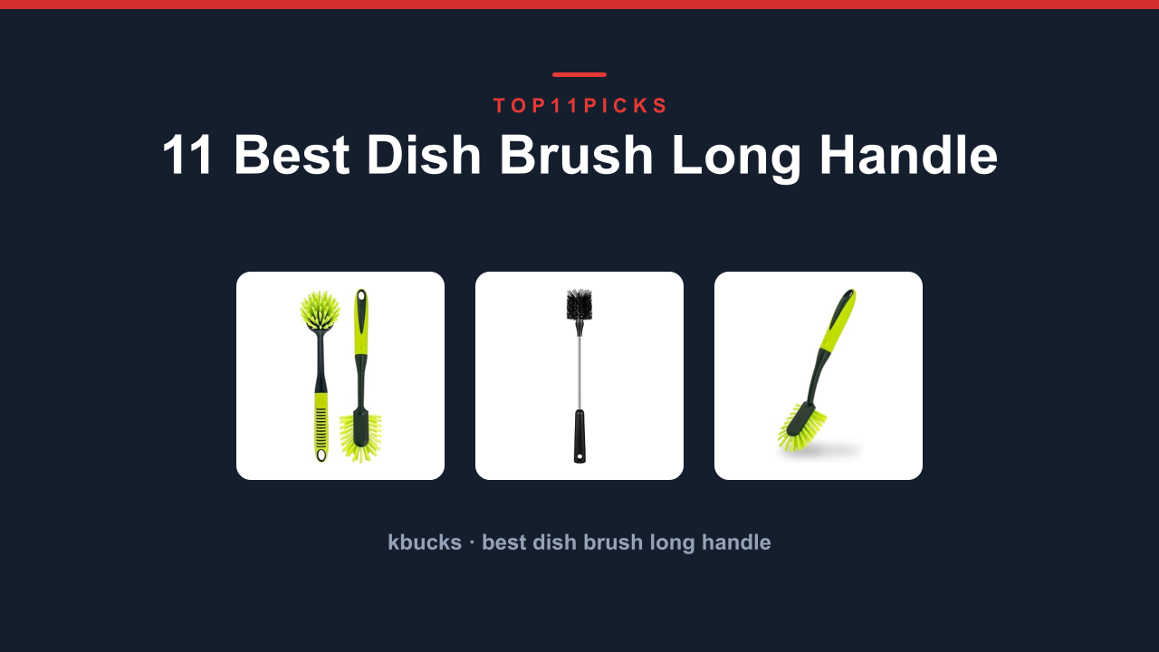 11 Best Dish Brush Long Handle