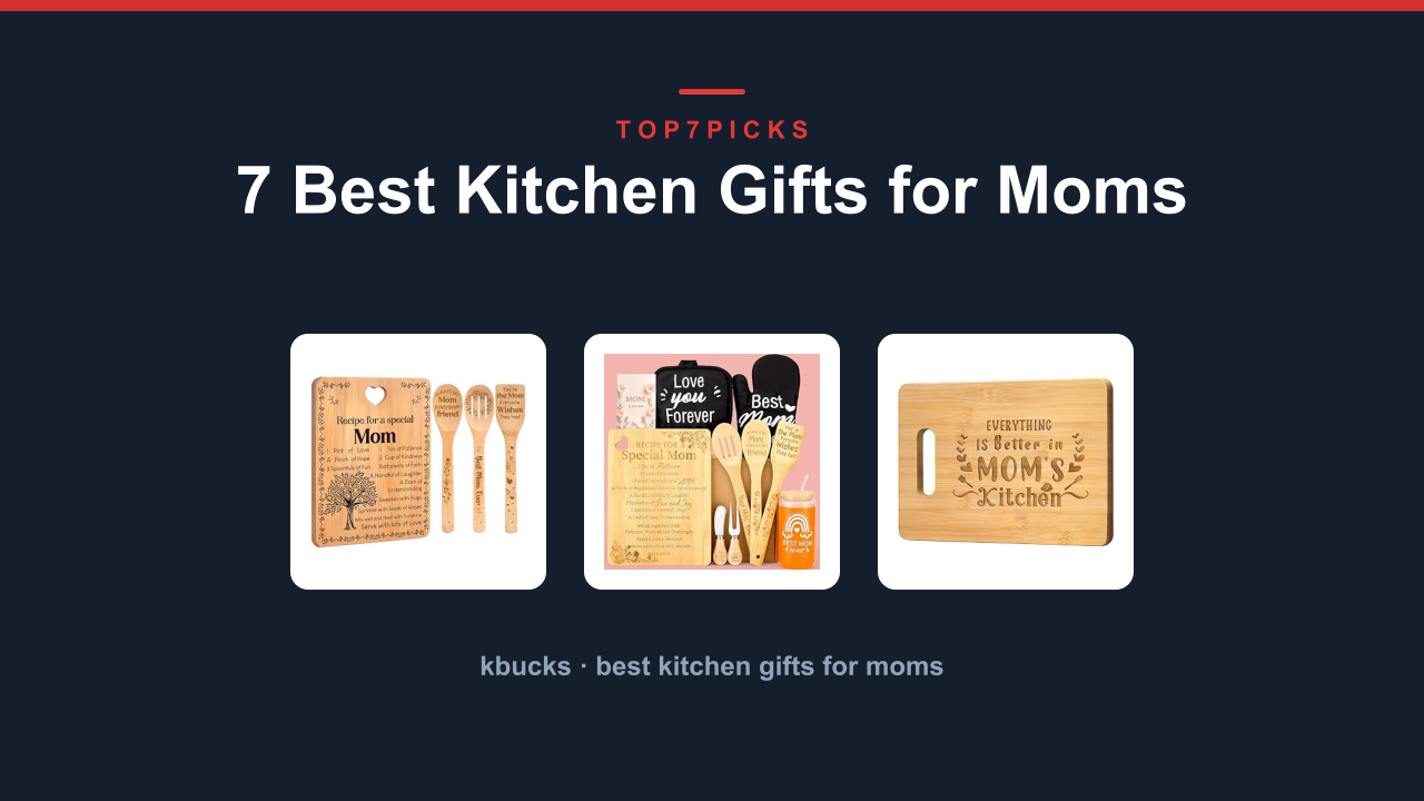 7 Best Kitchen Gifts for Moms