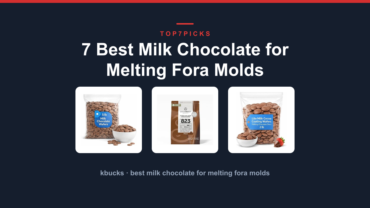 7 Best Milk Chocolate for Melting Fora Molds