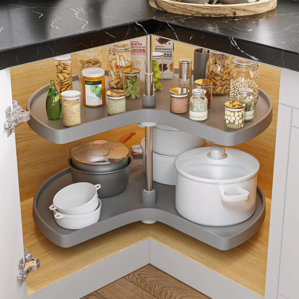 corner cabinet organizer comparison