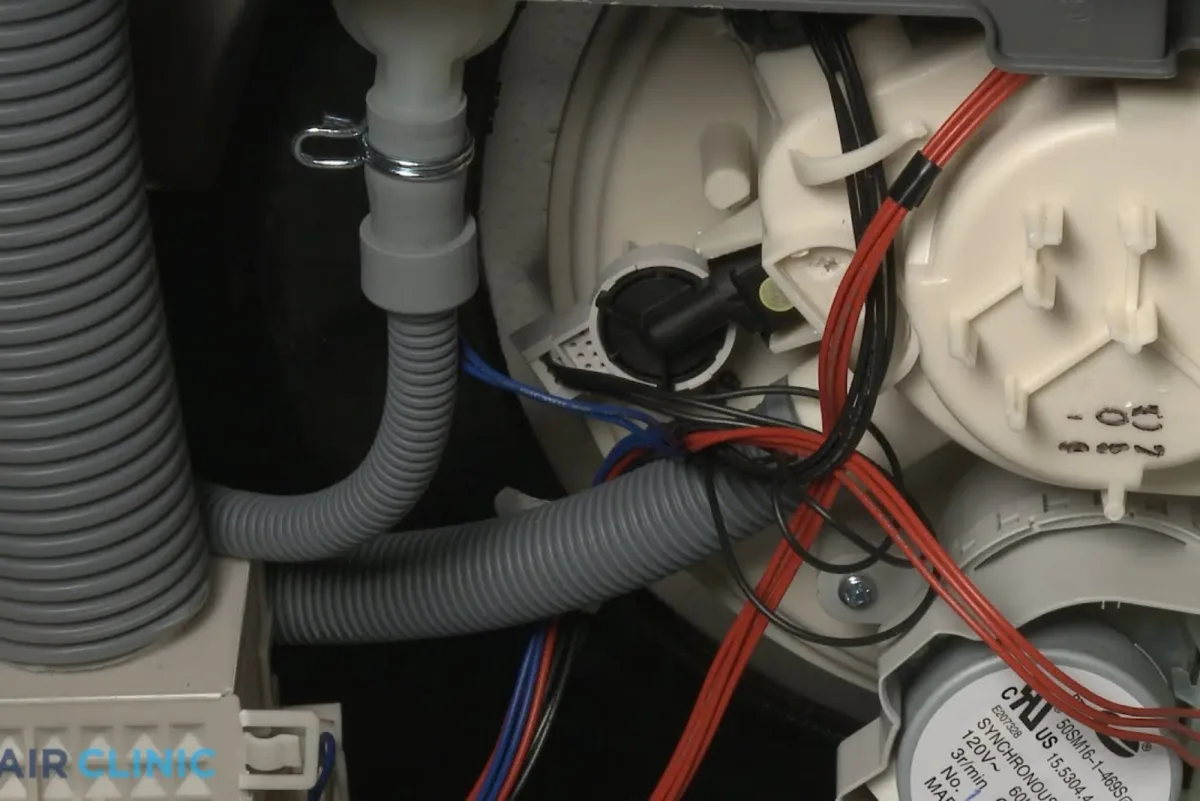 dishwasher float switch stuck