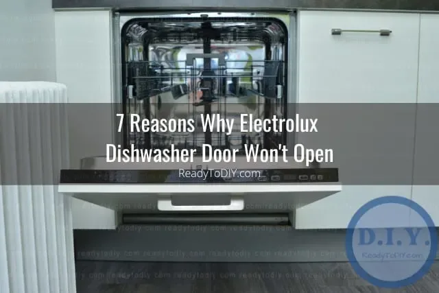 Electrolux dishwasher not filling with water