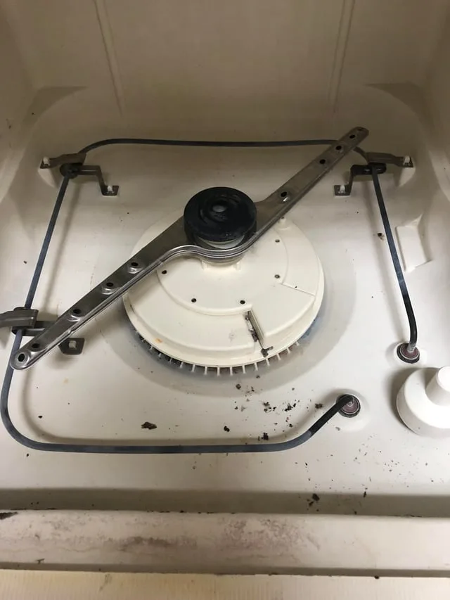 inlet screen filter mineral clog