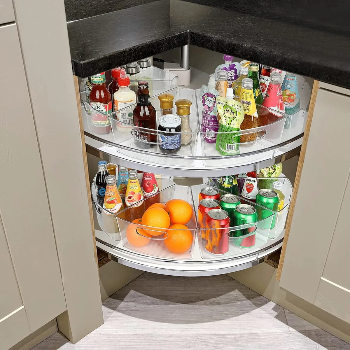lazy Susan corner cabinet