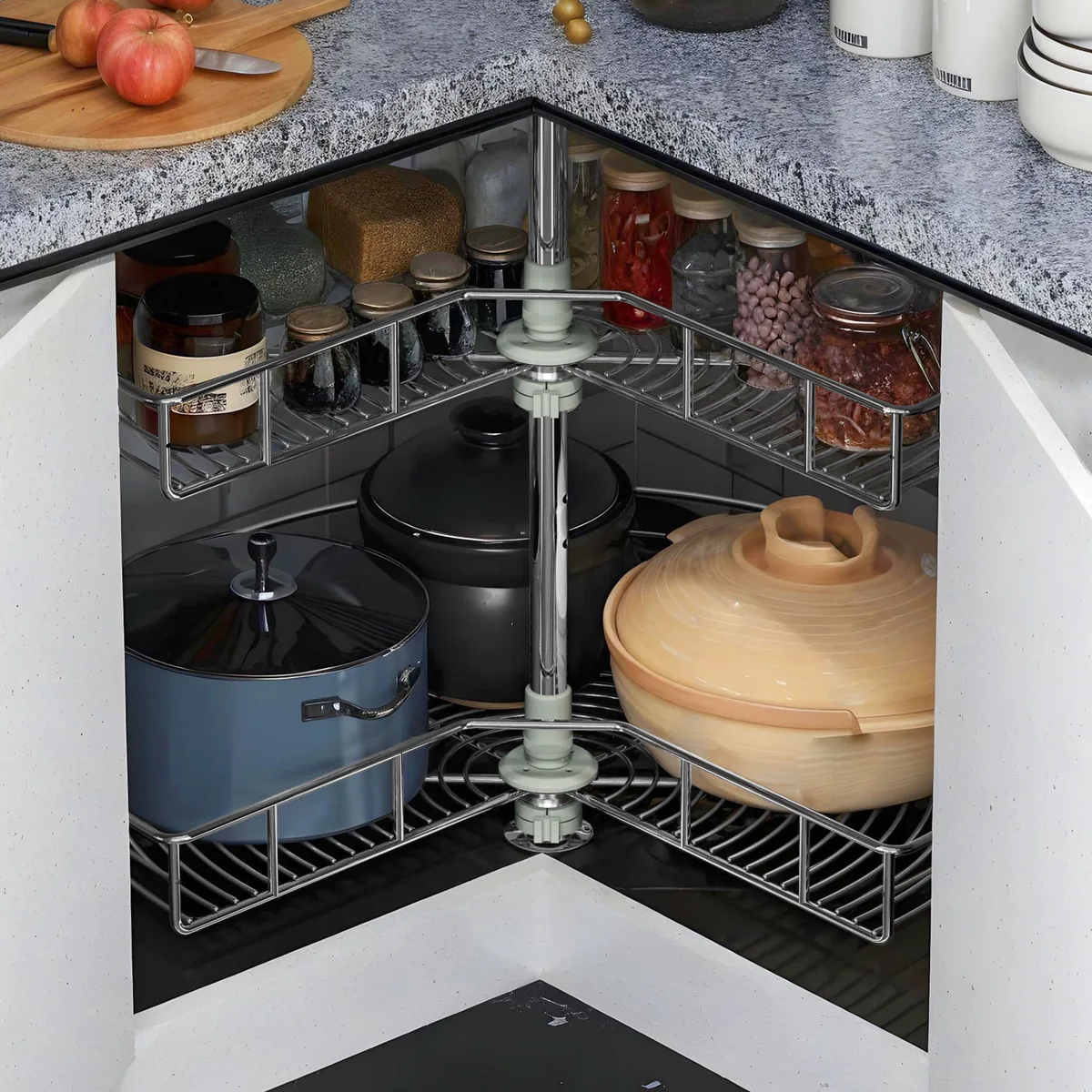 Lazy Susan rotating tray