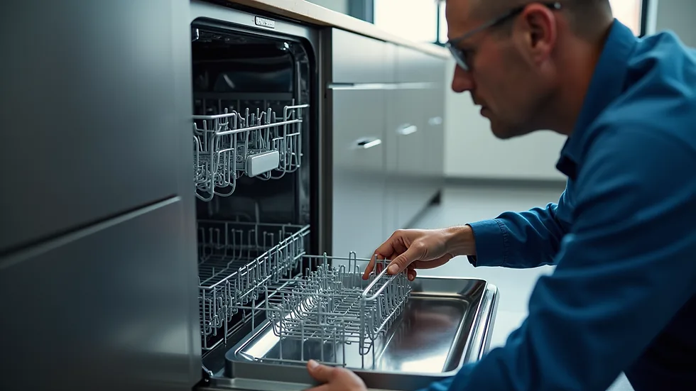 Miele dishwasher technician repair